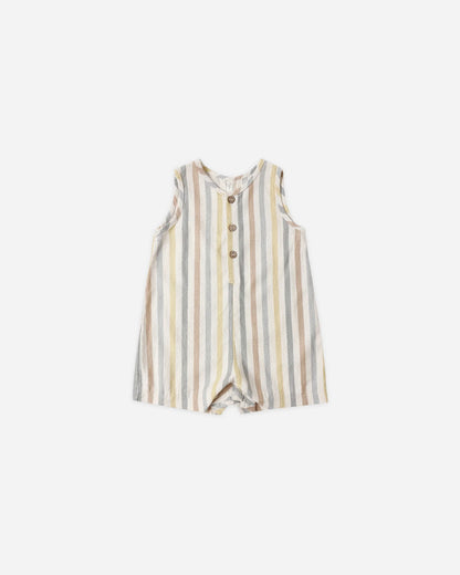 Maverick Romper Valencia Stripe