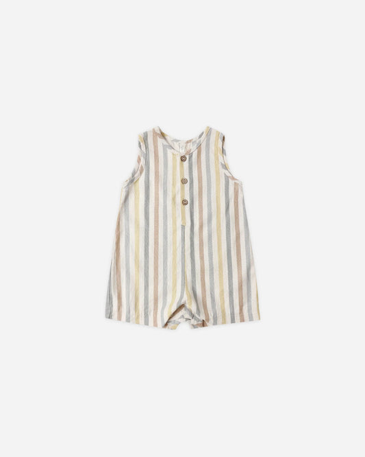 Maverick Romper Valencia Stripe