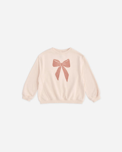 Racer Sweatshirt Bow