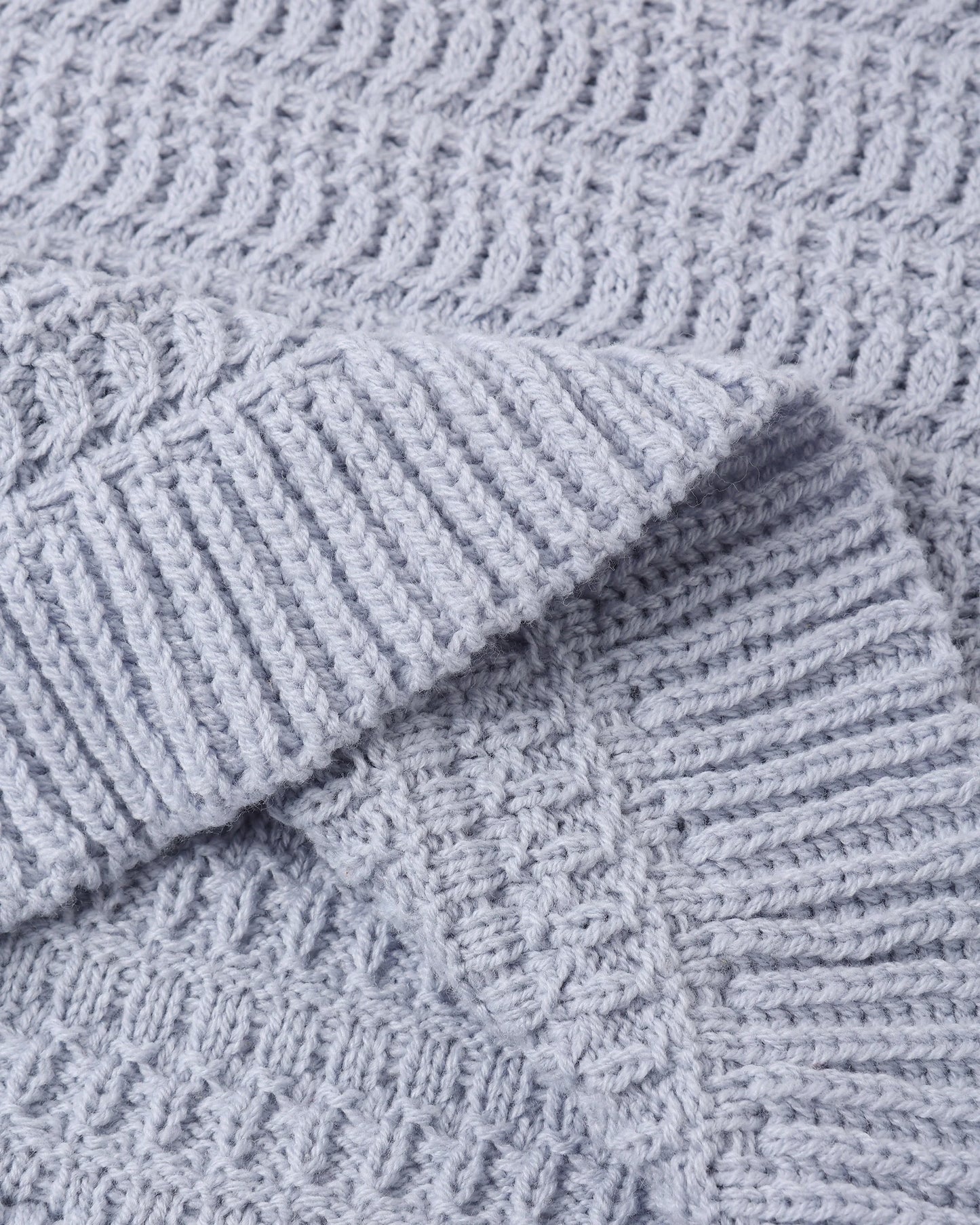 Mari Knit Set Periwinkle