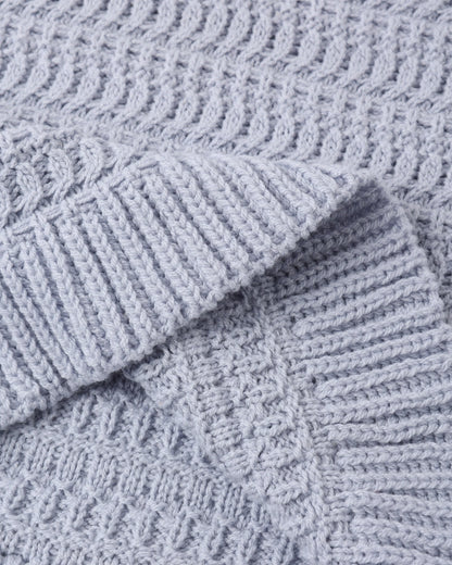 Mari Knit Set Periwinkle