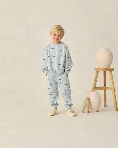 Sweatshirt + Sweatpant Set Sharks