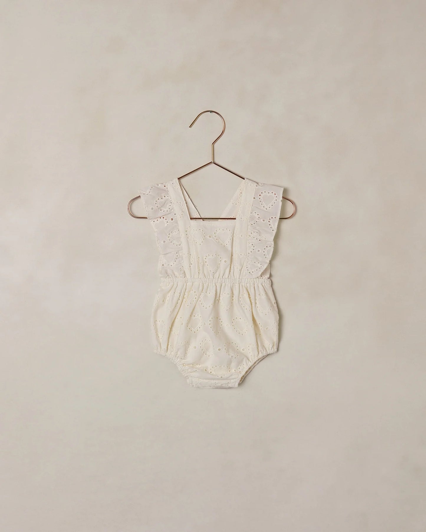 Lucy Romper Ivory