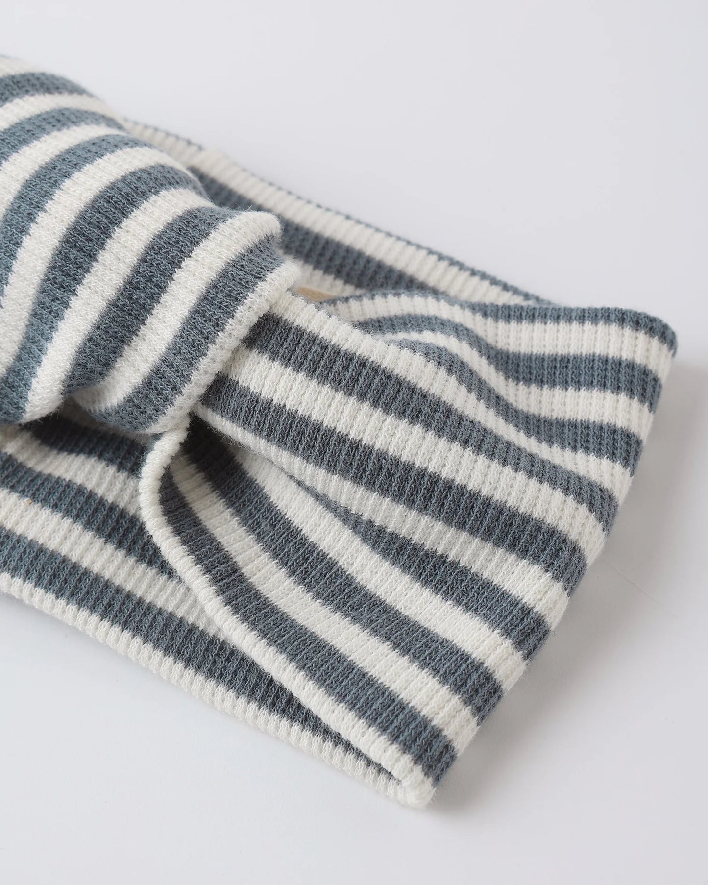 Knotted Headband Ocean Stripe