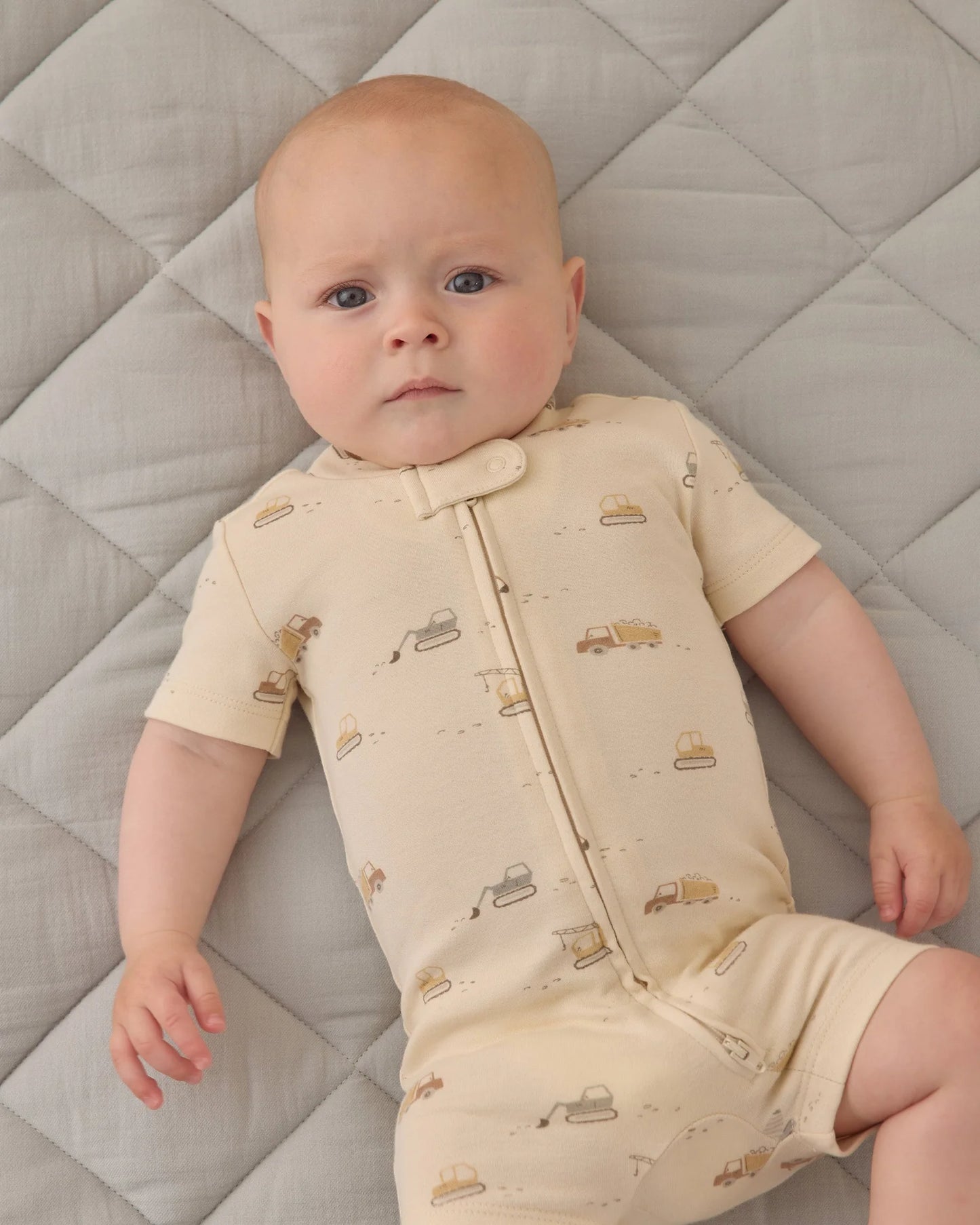 Zip Short Sleeve Sleeper Construction Trucks