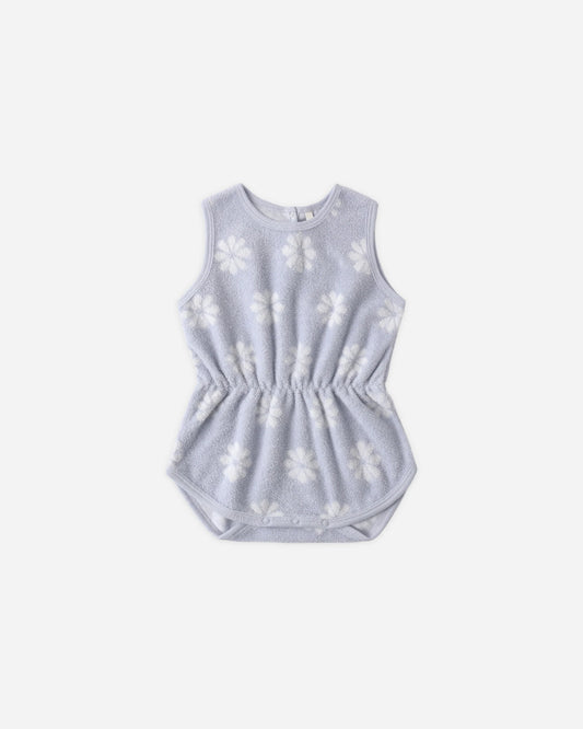 Cinch Playsuit Periwinkle Daisy