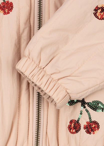 Juno sequin bomber jacket