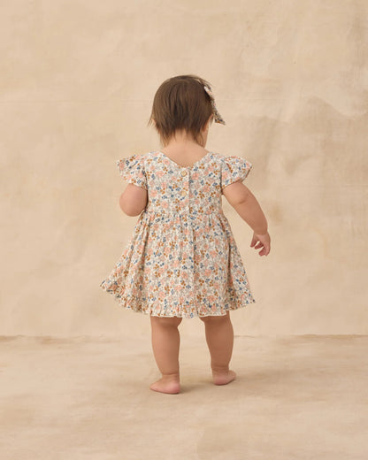 Lila Romper Flower Field