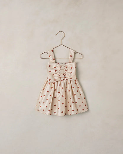 Cindy Dress Red Hearts