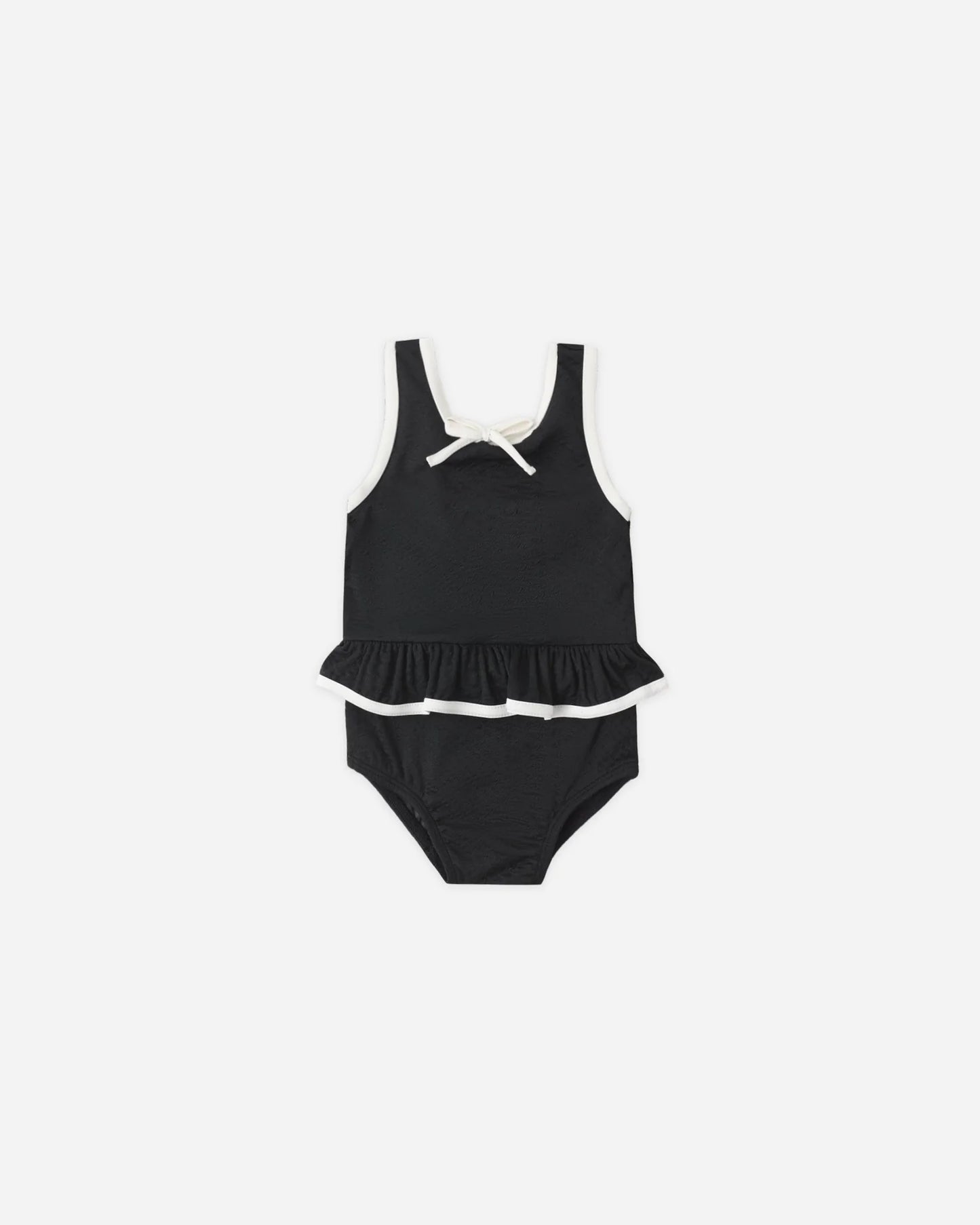 Skirted One-Piece Black