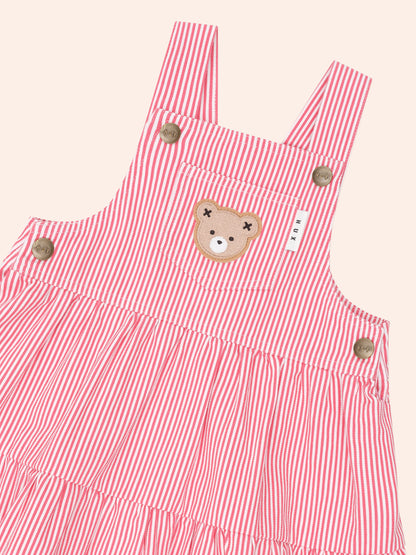 Classic Stripe Pinafore Dress