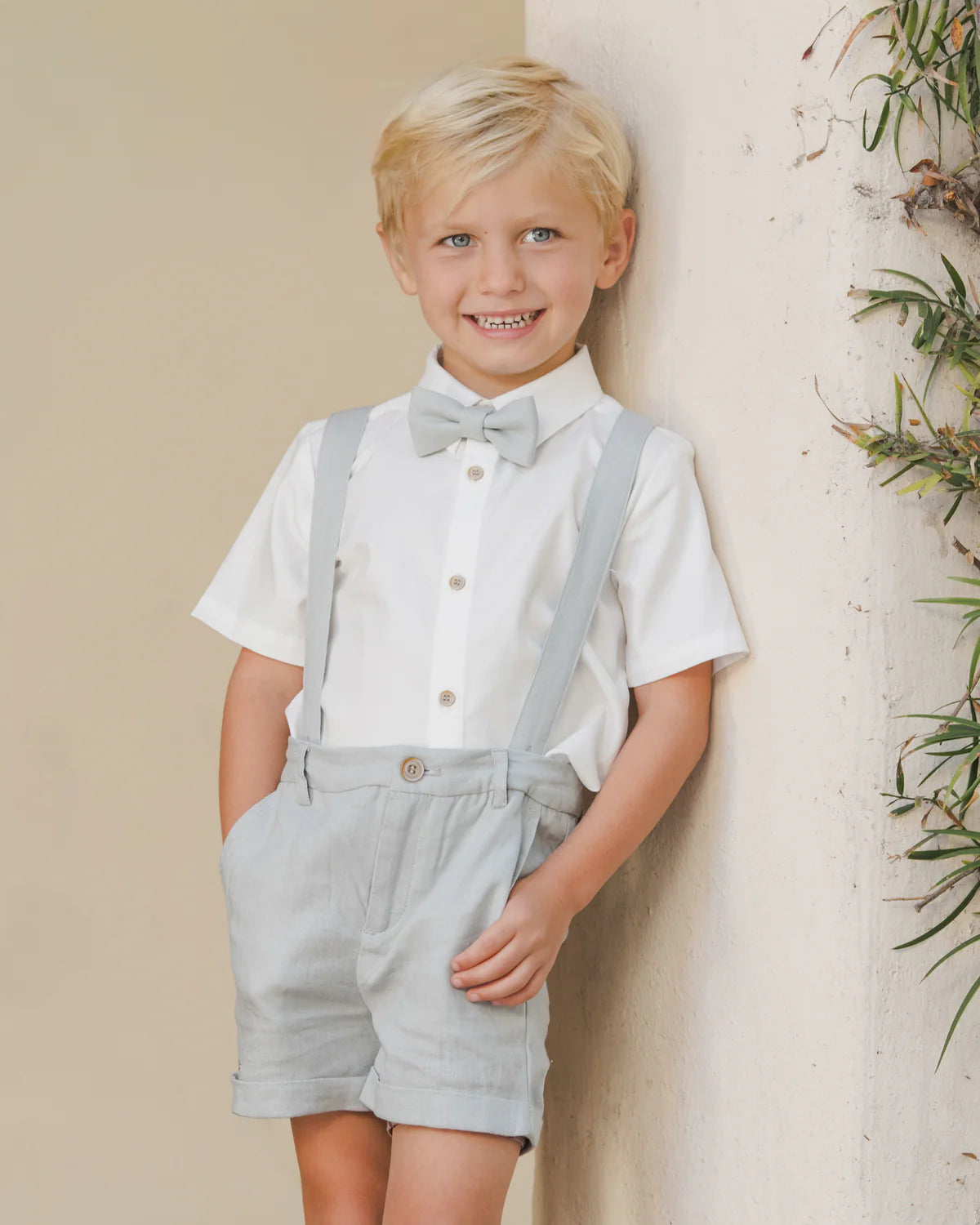 Suspender Short | Mist