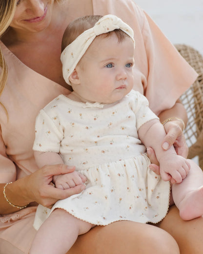 Pointelle Knotted Headband Petit Fleur