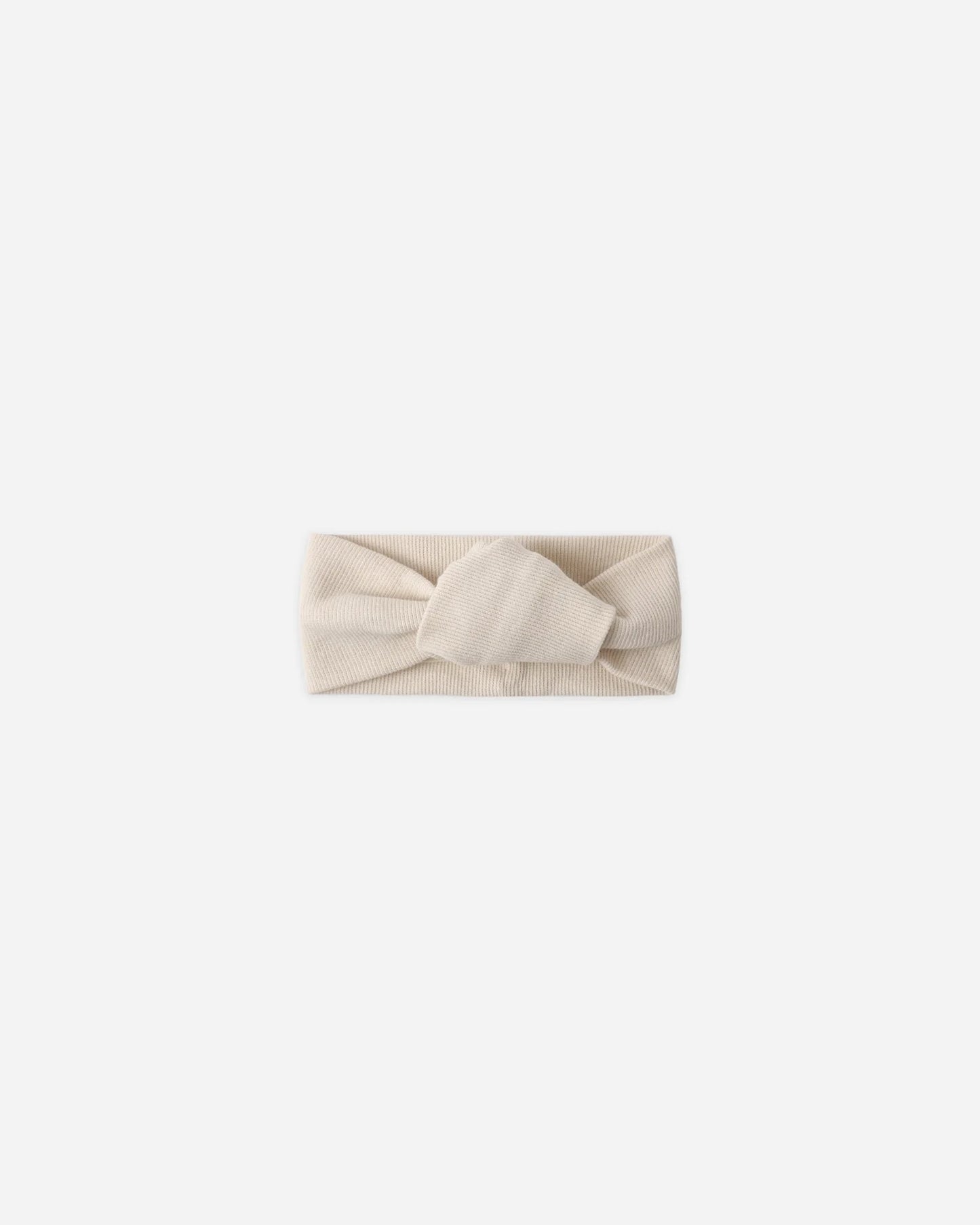 Knotted Headband Ecru