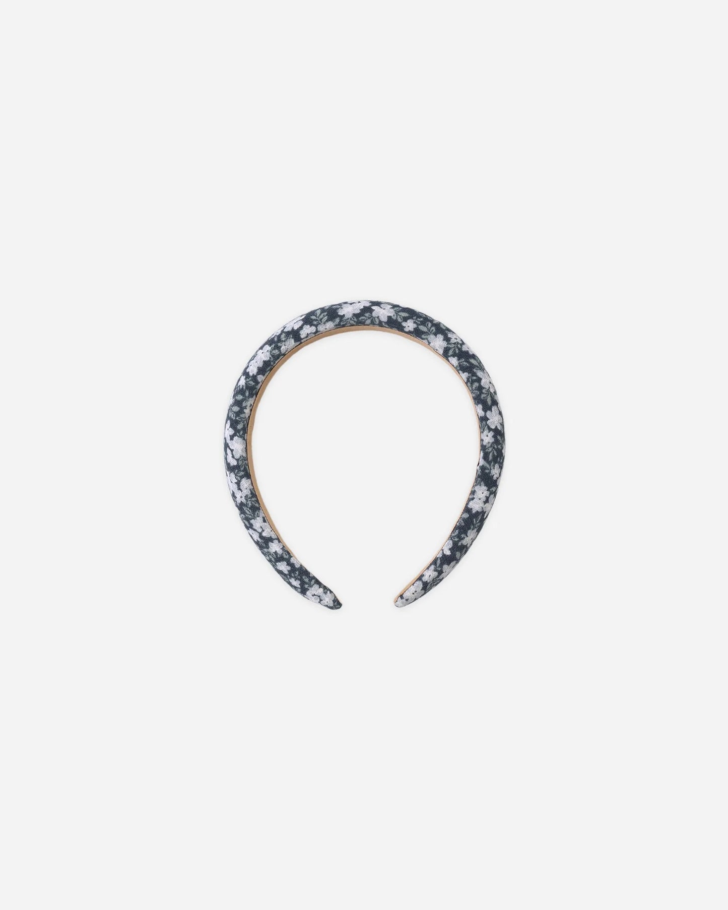 Padded Headband Navy Floral