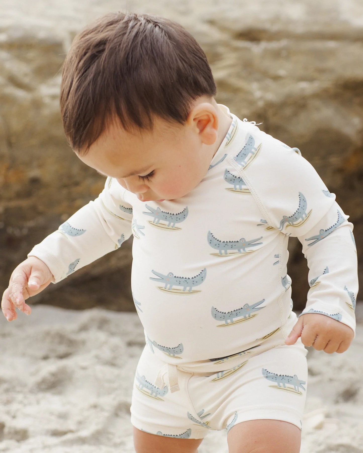 Boys Rashguard Set Alligators