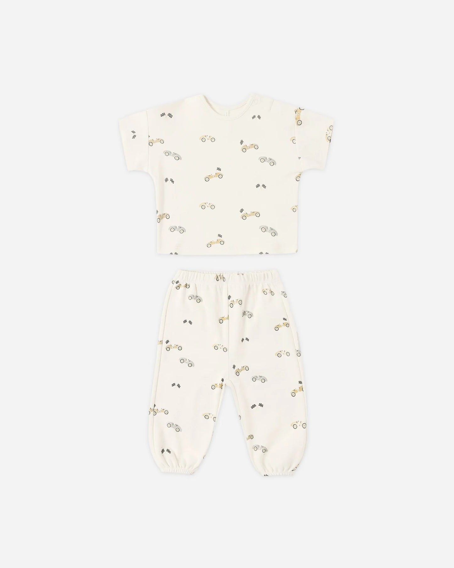 Jersey Tee + Pant Set Race Car