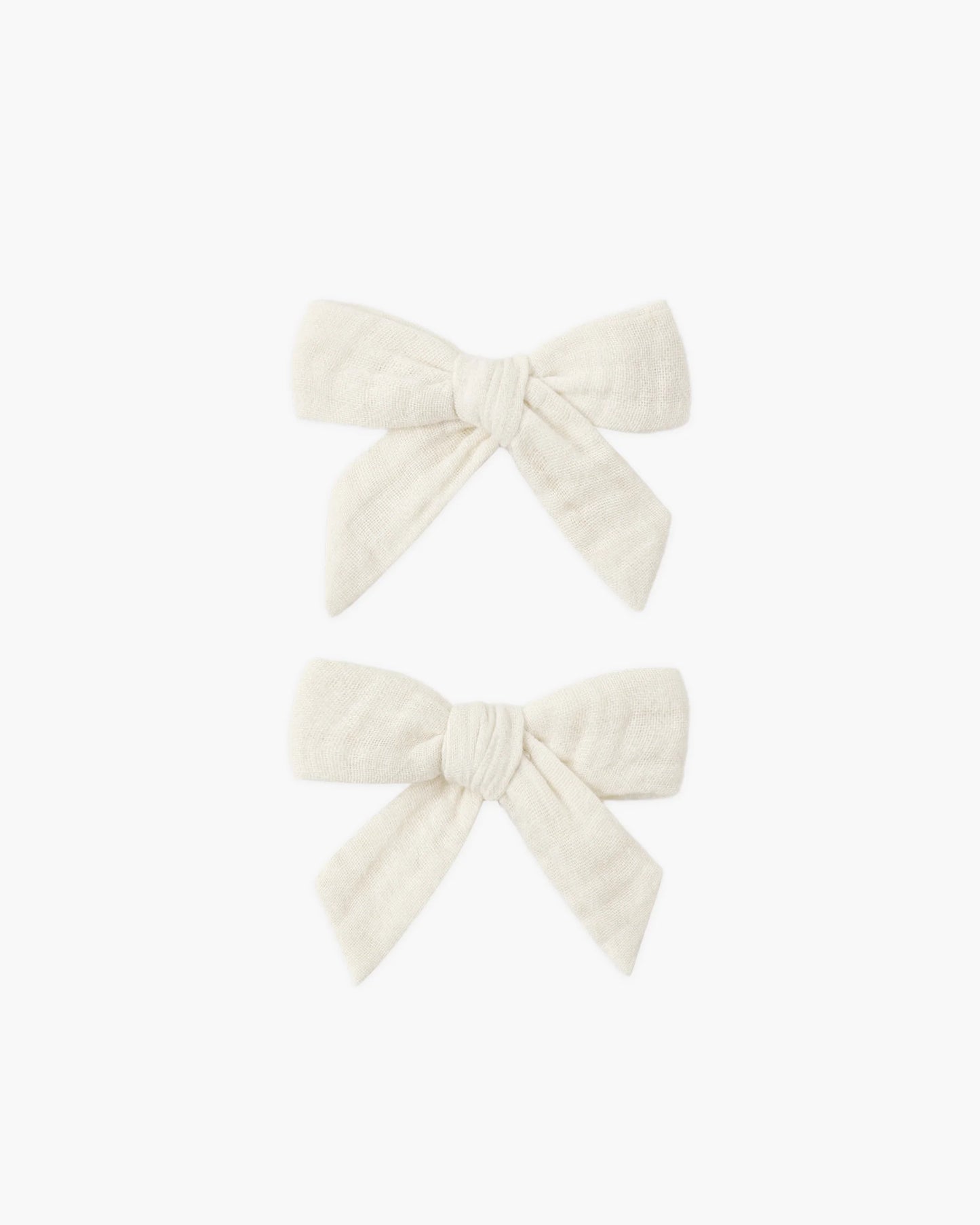 Bows, Set Of 2 Natural