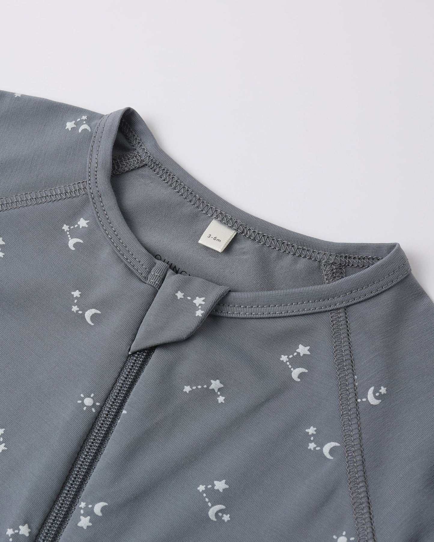 Bamboo Zip Footie Starlight