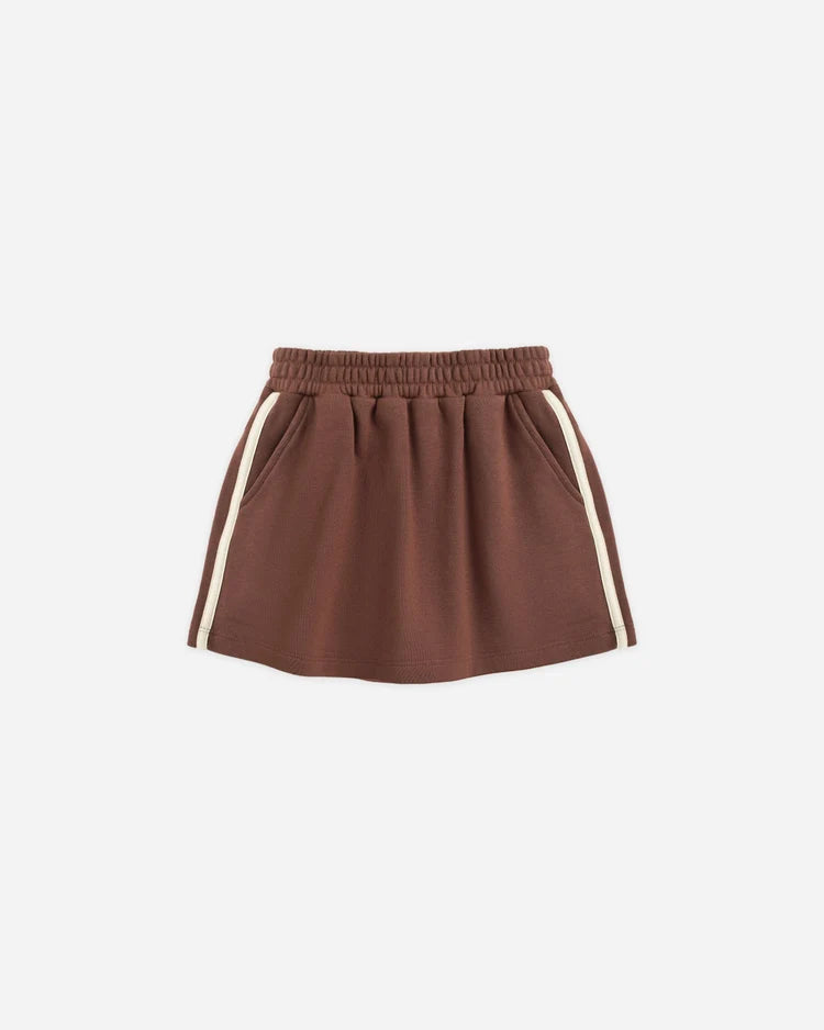 Half Zip Sweatshirt Mulberry + Sports Skirt Mulberry