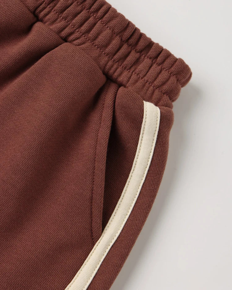 Half Zip Sweatshirt Mulberry + Sports Skirt Mulberry