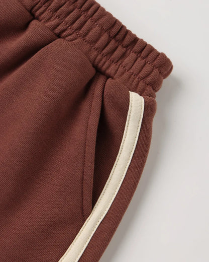 Half Zip Sweatshirt Mulberry + Sports Skirt Mulberry