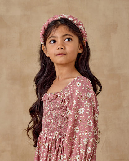 Braided Headband | Rose Bloom