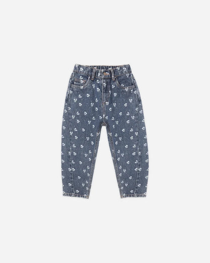 Barrel Pant |Heart Ditsy