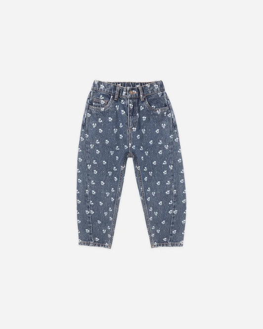 Barrel Pant |Heart Ditsy