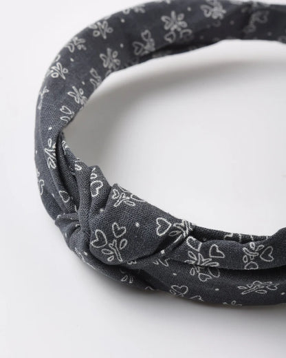 Knotted Headband | Heart Ditsy