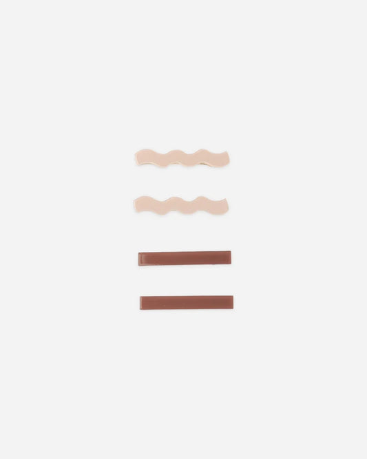 Wavy Clip Set | Petal & Mulberry