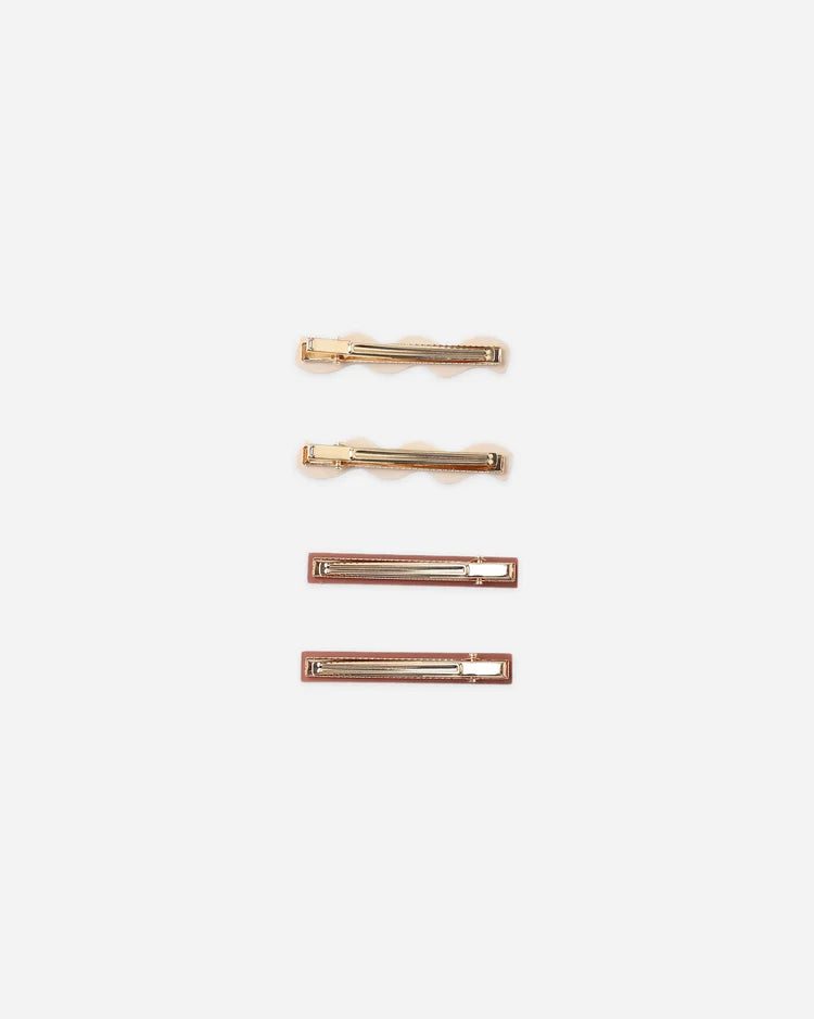 Wavy Clip Set | Petal & Mulberry