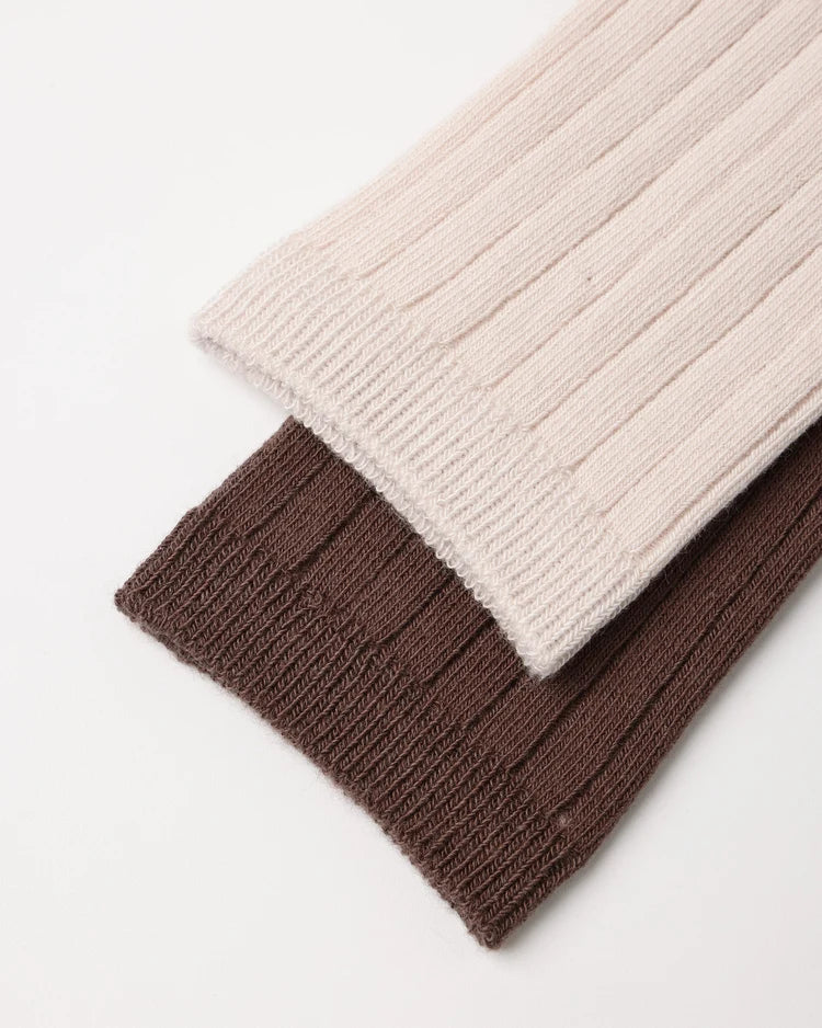 Ribbed Socks, 2-Pack | Petal & Mulberry