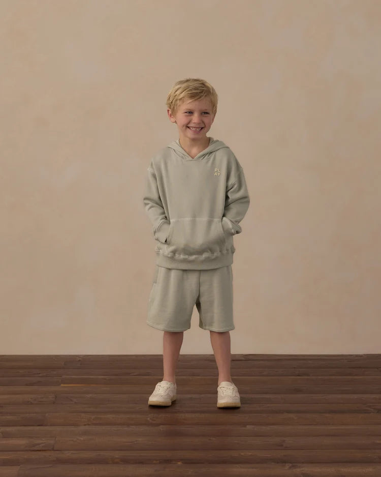 Coast Hoodie + Boxing Short | Sage