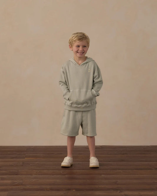 Coast Hoodie + Boxing Short | Sage