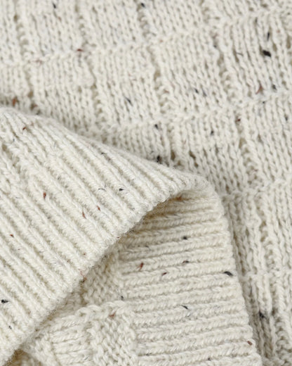 Sweater Vest || Oatmeal Speckle