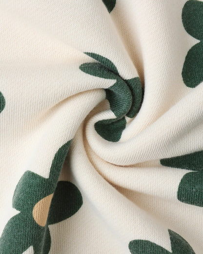 Oversized Sweatshirt + Wide Leg Sweatpant || Daisy