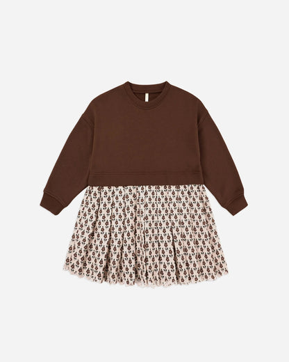 Sweatshirt Dress || Vintage Bloom