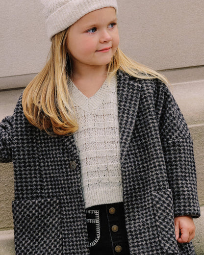 Sweater Vest || Oatmeal Speckle