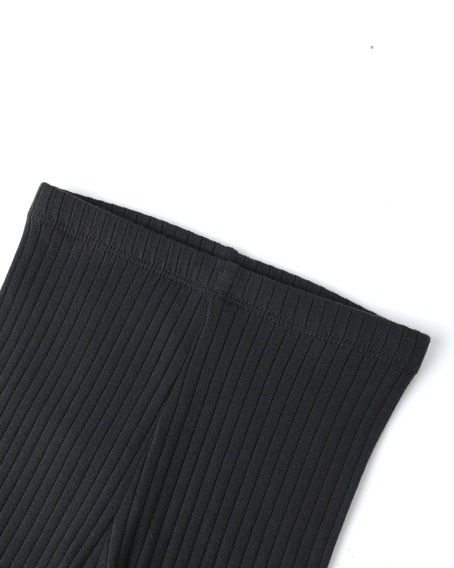 Ribbed Long Sleeve + Legging || Black