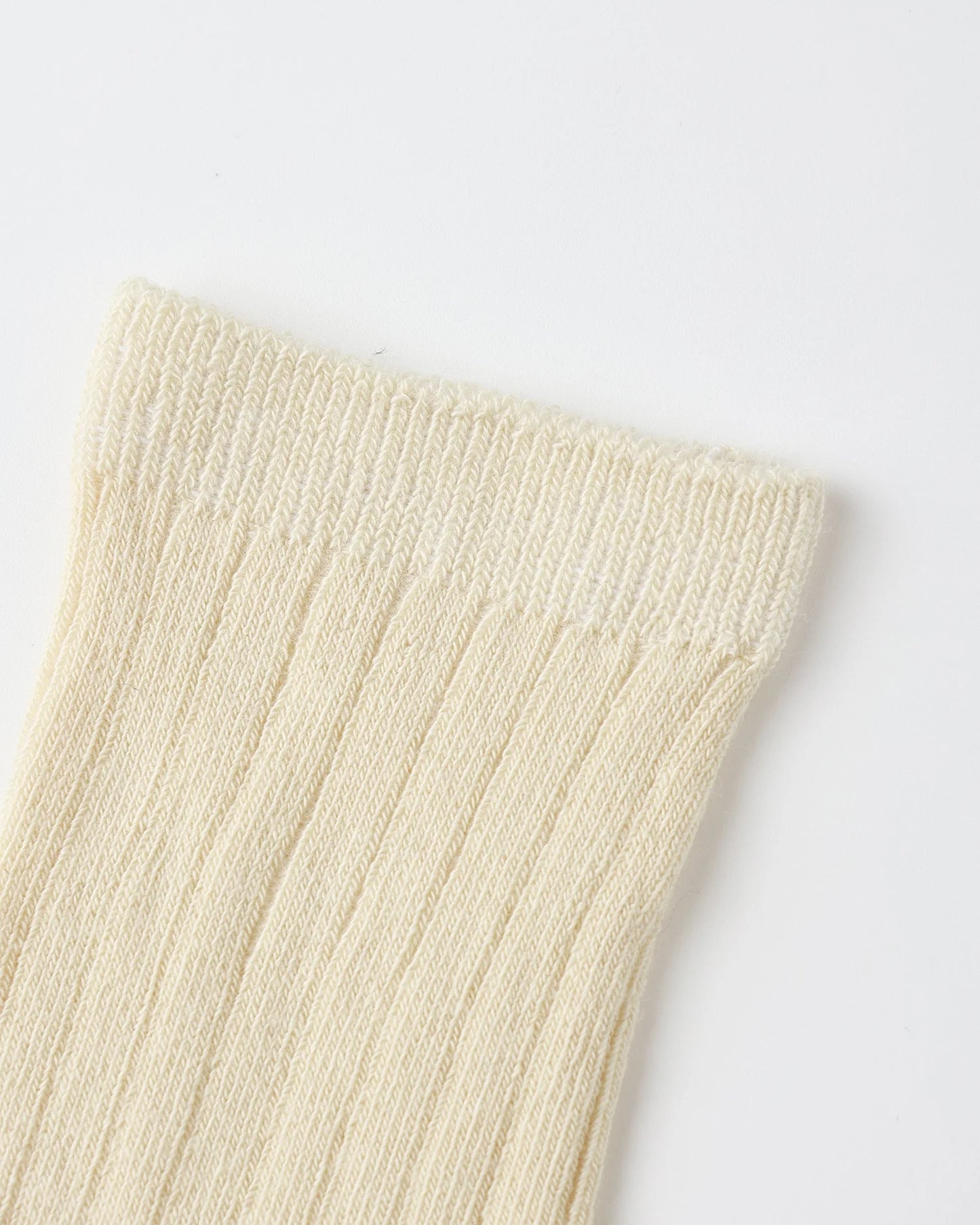 Ribbed Socks || Black, Antique
