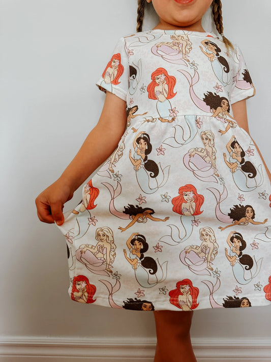 Mermaid - T-Shirt Dress