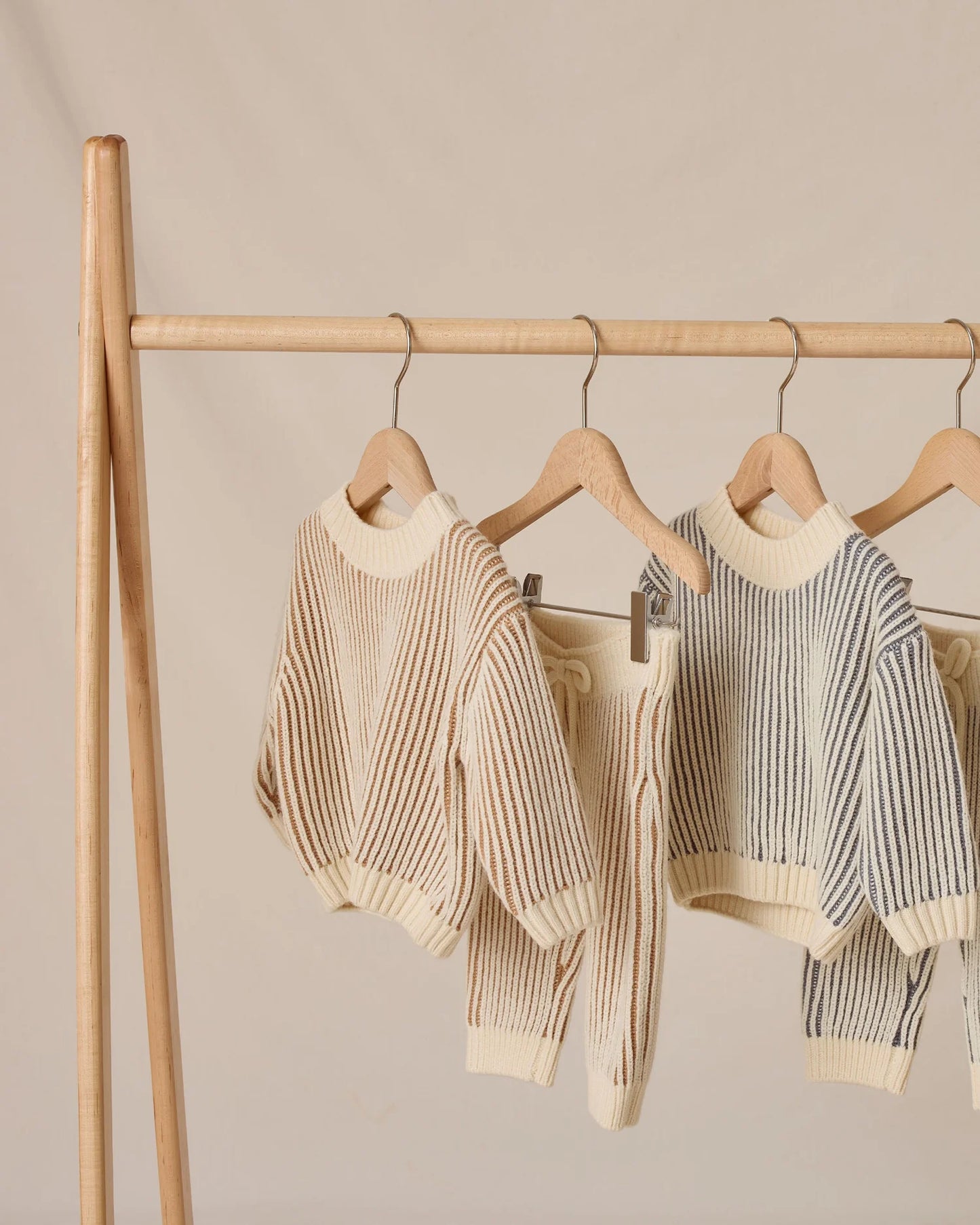 Relaxed Knit Sweater + Pant Set|| Gold