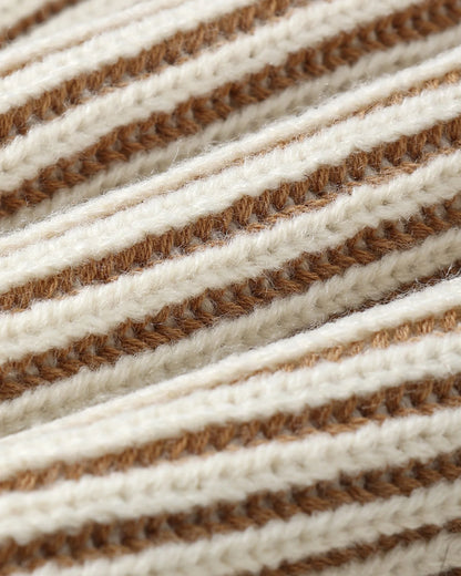 Relaxed Knit Sweater + Pant Set|| Gold