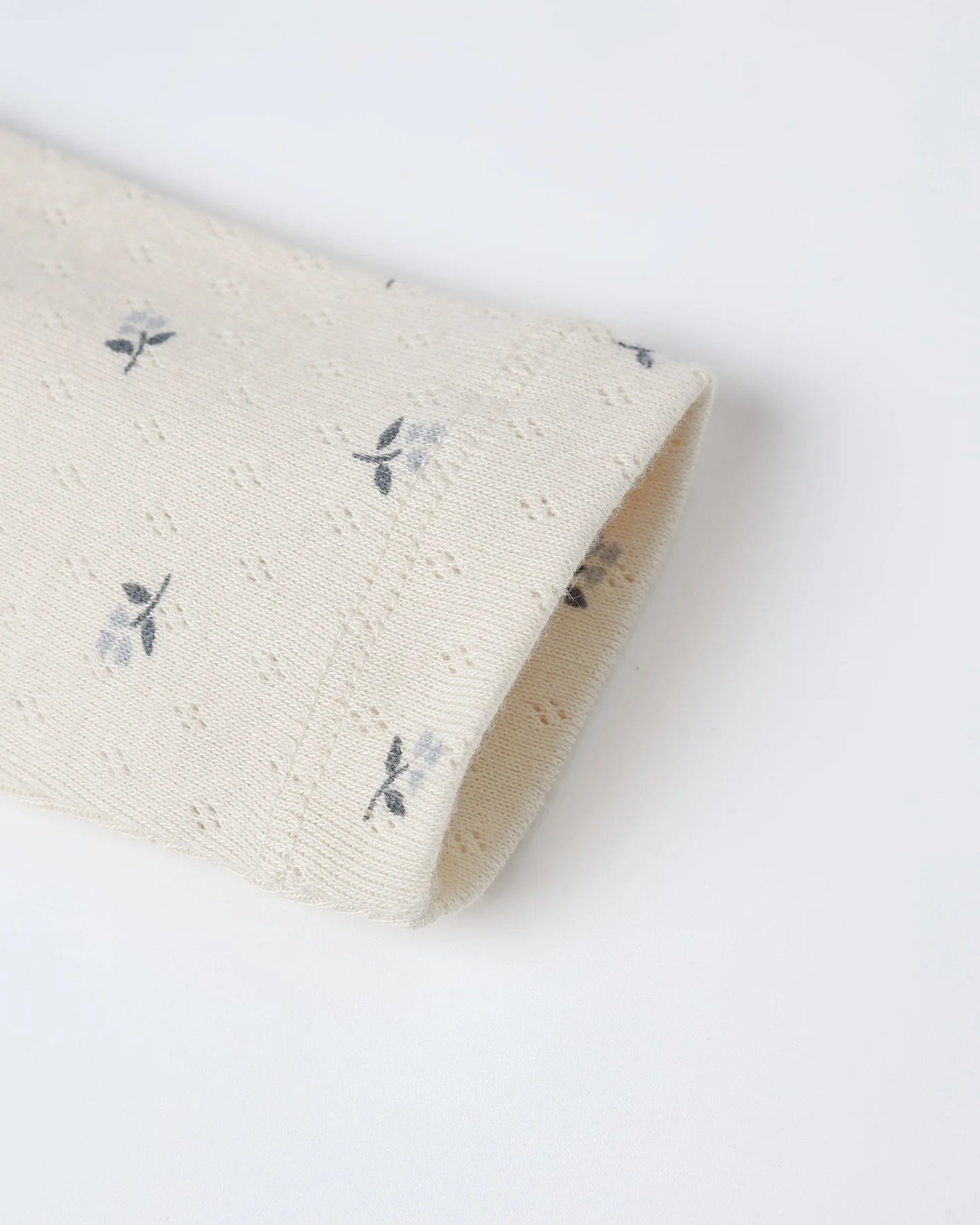 Ruffle Jumpsuit || Blue Ditsy