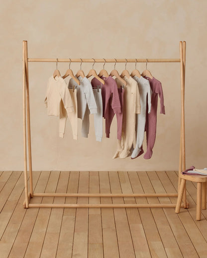 Waffle Top + Pant Set || Natural