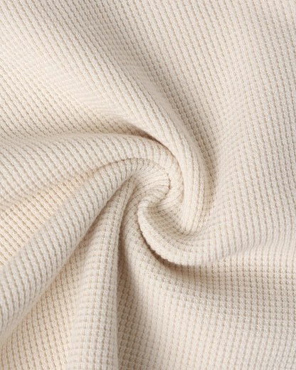 Waffle Top + Pant Set || Natural