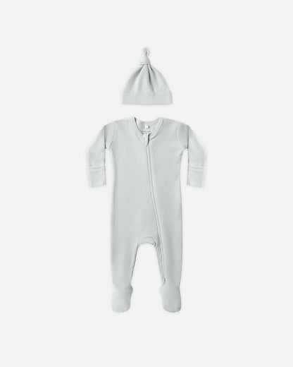 Waffle Sleep Set || Ice Blue