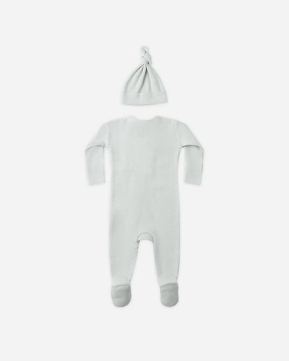 Waffle Sleep Set || Ice Blue