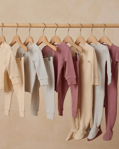 Waffle Sleep Set || Ice Blue